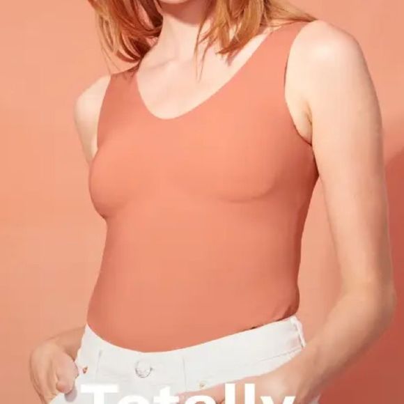 Knix Evolution Tank in Terracotta - Picture 2 of 7